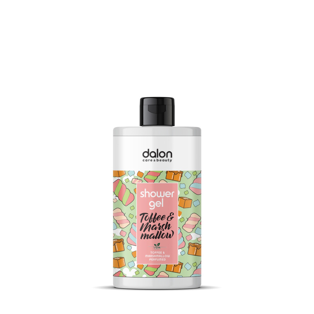 DALON SHOWER GEL TOFFEE & MARSHMALLOW 500ML