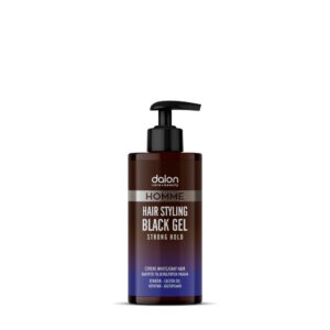 DALON HOMME HAIR STYLING BLACK GEL 300ML