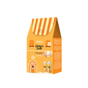 DALON XMAS PACK GINGER BELLS (BODY MILK 200ML+ SHOWER GEL 300ML)